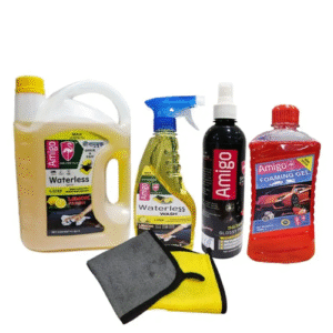 Amigo Waterless Car Wash & Polish Combo Pack